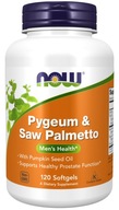 Pygeum & Saw Palmetto 120 kapsúl NOW Foods