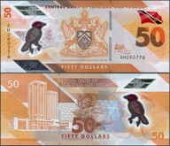 Trynidad i Tobago - 50 dolarów 2020 * W64 * ptak * polimer