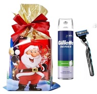 GILLETTE Mach 3 holiaci strojček + pena GILLETTE 250ml DARČEKOVÁ SADA PRE NEHO