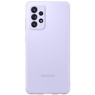 Etui Samsung Silicone Cover Fioletowy - Galaxy A72