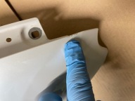 blatník předek pravý MINI U25 COUNTRYMAN BIALA PERLA