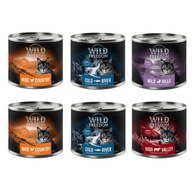 Wild Freedom 6x200g MIX SMAKÓW Karma mokra dla kota