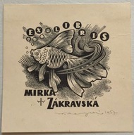Ex-libris Mirka Zakravska