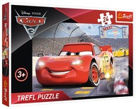 Puzzle Autá 24 dielikov, značka AUTO 3 Disney TREFL.