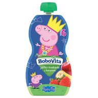 BoboVita Mus jabłko truskawki banan Świnka Peppa