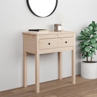Konzolový stolík 70x35x75 cm masívne borovicové drevo