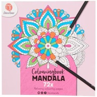 Kolorowanka Mandala Antystresowa dla dzieci dorosłych 72 Kolorowanki