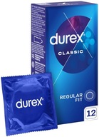 DUREX prezerwatywy CLASSIC klasyczne nawilżane 12