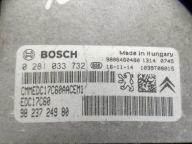 computer control unit of the engine PEUGEOT 3008 II 9823724980