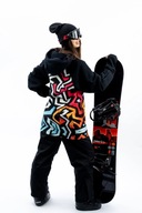 Dr.Crow Unisex Bluza Snowboardowa Crazy Style 2XL