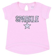 Różowa bluzeczka Sparkle PRIMARK 3-6 m 68 cm