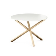 Škandinávsky okrúhly stôl - Dizajnový a funkčný pre každý interiér