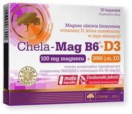 Olimp Chela-Mag B6+D3, kapsule, 30 ks