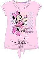 Bluzeczka dziewczęca Minnie 6813 RÓŻOWA R. 116