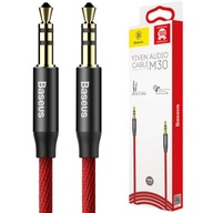 Kábel Baseus Yiven M30 minijack 3,5 mm - minijack 3,5 mm 1 m