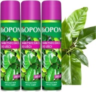3x NÖVÉNYI VIRÁGLEVÉL FÉNYESÍTŐ SPRAY 250ml BIOPON