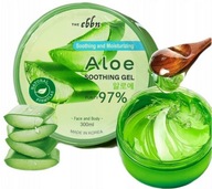 ALOE GEL 97% PRÍRODNÁ 300ml aloe vera z Kórey čistá na tvár tela