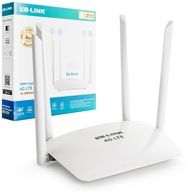 Szybki Router SIM WiFi Domowy N300 4G LTE Cztery Anteny Szeroki Zasięg