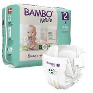 PIELUSZKI EKOLOGICZNE BAMBO NATURE 2 MINI 3-6 KG