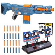 PISZTOLY NERF ELITE 2.0 VISSZHANG SZETT 4IN1 + ELEKTRONIKUS TÁRCSA 3 CÉLPONT