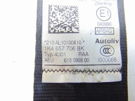 tension belt safety right front VW GOLF VI 1K4857706BK