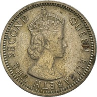 Moneta, MALEZJA I BRYTYJSKIE BORNEO, 10 Cents, 196