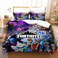 FORTNITE KOMPLET POSTEĽNEJ BIELIZNE 140x200 OBLIEČKY