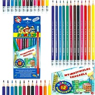 Pastelky 12 farieb Vymazateľné pre dieťa školy
