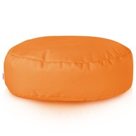Oranžová podnožka puf nylon outdoor