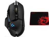 MYSZKA GAMINGOWA Logitech G502 Hero + PODKŁADKA!