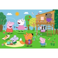 PUZZLE 24 MAXI UKŁADANKA DUŻE ELEMENTY ŚWINKA PEPPA PIG PEPA 3+ TREFL