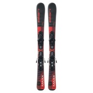 Narty zjazdowe Elan JR SHI MAXX BLK/RED JRS EL 4.5 DB9292 22 70 cm