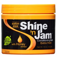 Duży AMPRO Shine 'n Jam Conditioning Gel Extra Hold żel 454g