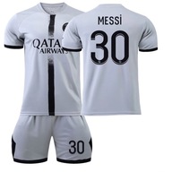 Messiho tričko v šedom čísle 30 NA ODCHODE Z Paríža