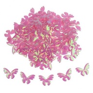2x100 Ružová Mini Butterfly Angel Wing