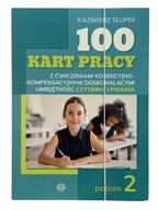 Karty pracy 2 język polski nauka czytania pisania ćwiczenia korekcyjno-komp