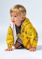 Chlapčenská bunda MAYORAL 1413 sivá/žltá - 86