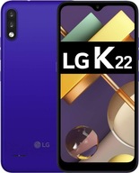 Smartfon LG K22 2 GB / 32 GB 4G (LTE) niebieski UŻYWANY + ETUI.