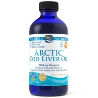Nordic Naturals arktický olej z tresčej pečene Omega 3 tran