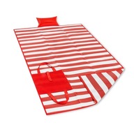 Plážová podložka pikniková deka nils s vankúšom 180x90 cm