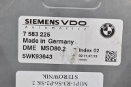 control unit 7583225 5WK93643 BMW E87 1.6i 122 KM LIFT 07-12