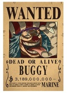 Plakat One Piece Buggy anime !!