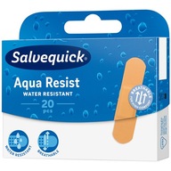 SALVEQUICK plastry Aqua Resist WODOODPORNE uniwersalne ODDYCHAJĄCE 20 szt.