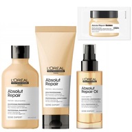 Loreal Absolut Repair obnova vlasov poškodený šampón maska olej