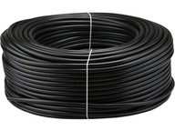 Przewód kabel warsztatowy OWY 4x1mm2 H05VV-F 500V miedź linka CZARNY 50m