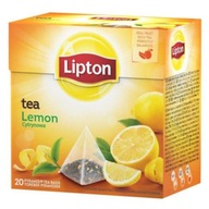 Herbata Lipton czarna cytryna lemon 20tb