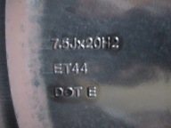 disk hliníkový VW ID3 7,5Jx20 ET44 5X112