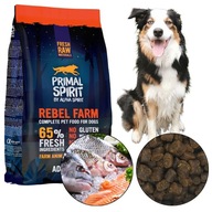 PRIMAL SPIRIT REBEL FARM 1kg Mäkké krmivo pre psa