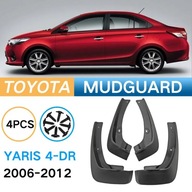 4ks Car PP Mudguards For 2006-2012 Toyota Vios