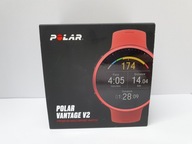 Zegarek sportowy Polar Vantage V2 + opaska sensor tętna H10 Czerwony M/L